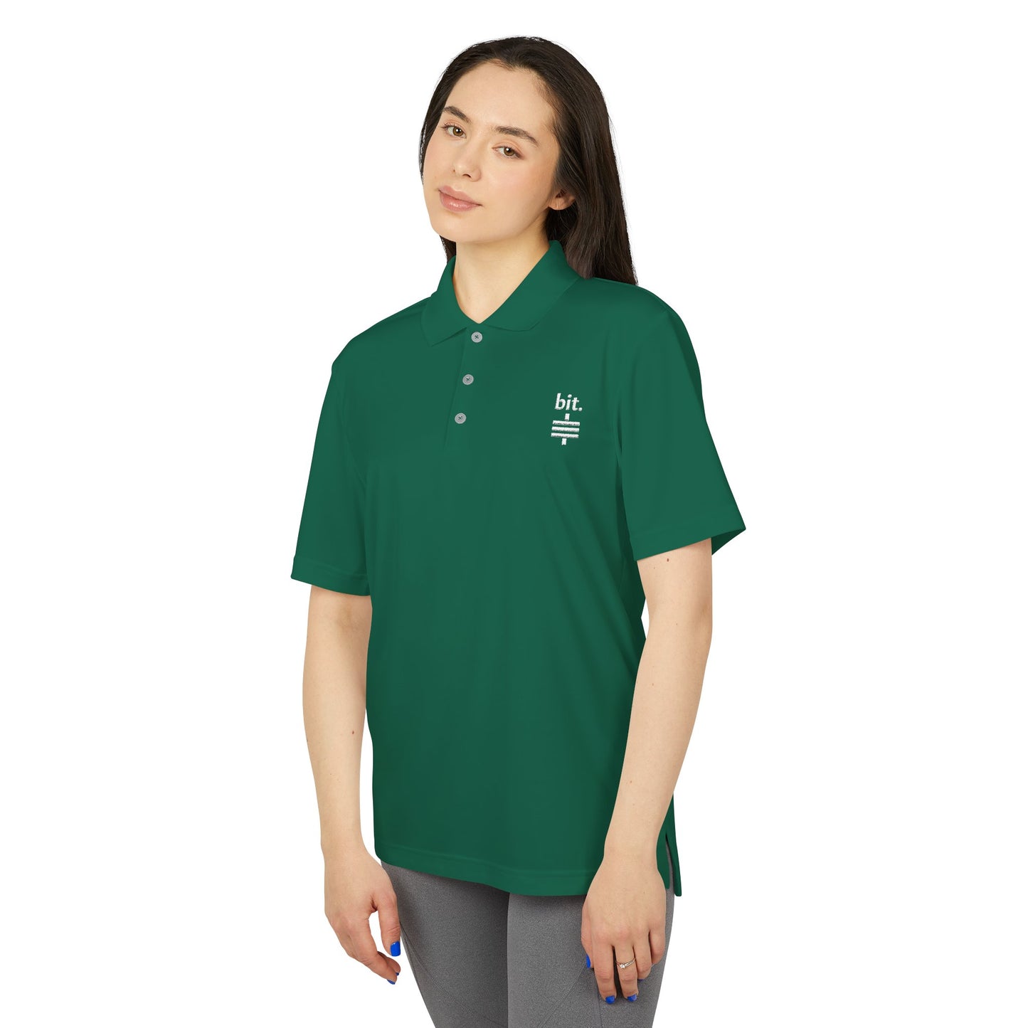 stay humble, stack sats adidas polo