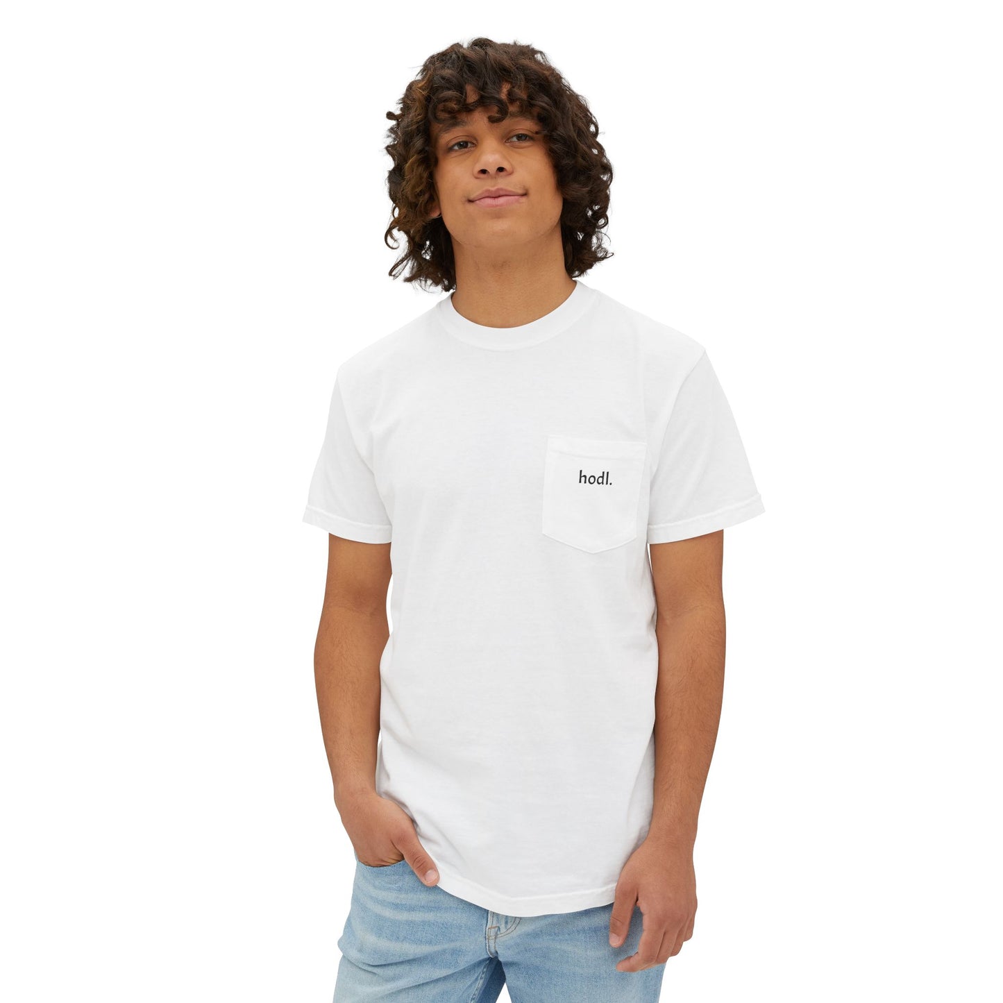 hodl. pocket t-shirt