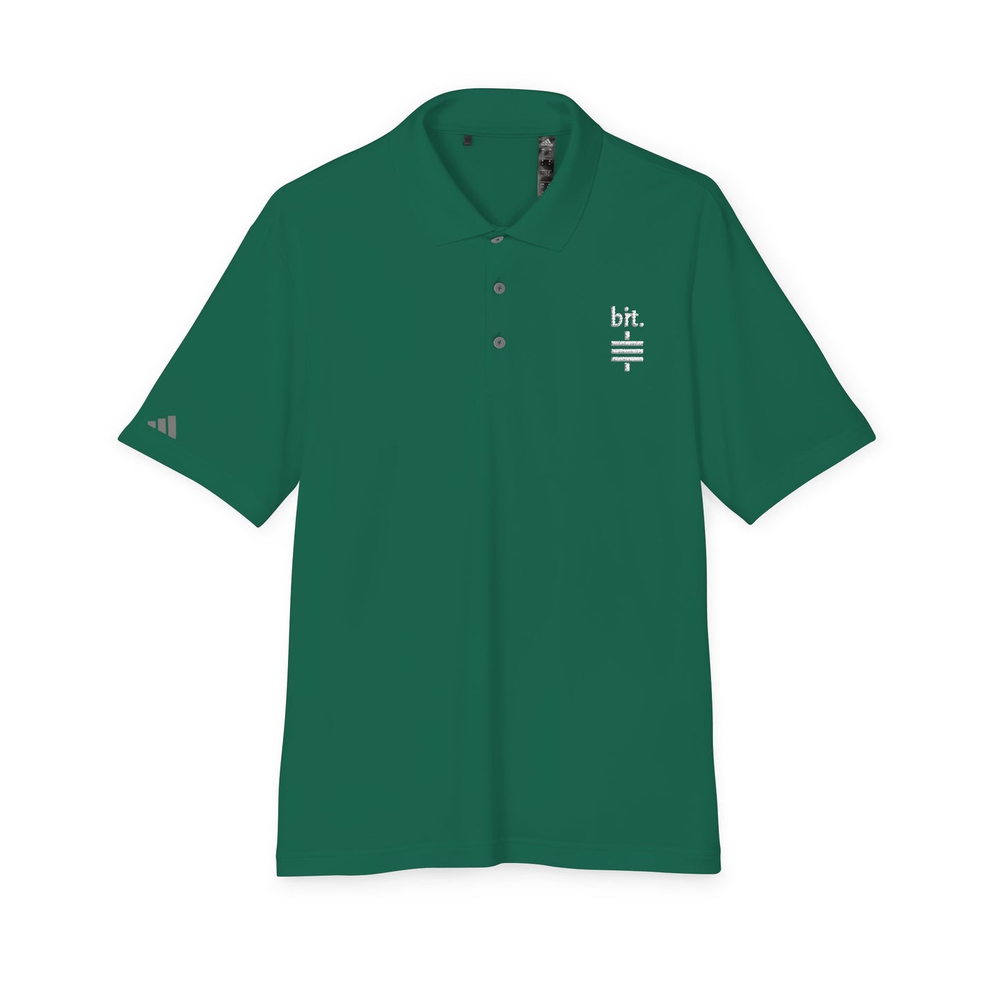 stay humble, stack sats adidas polo