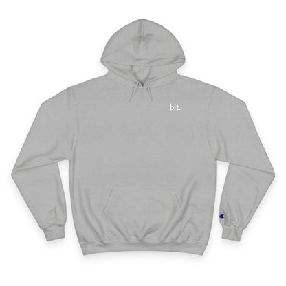 stay humble, stack sats. champion hoodie