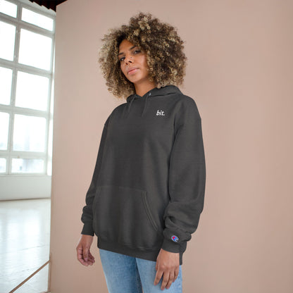 stay humble, stack sats. champion hoodie