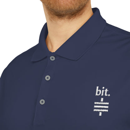 stay humble, stack sats adidas polo