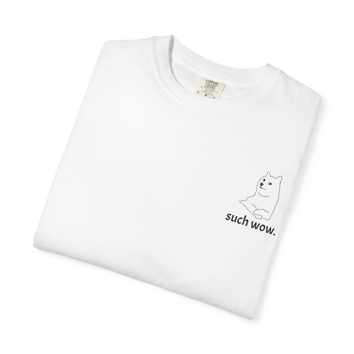 such wow. t shirt