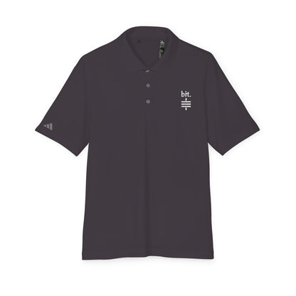 stay humble, stack sats adidas polo