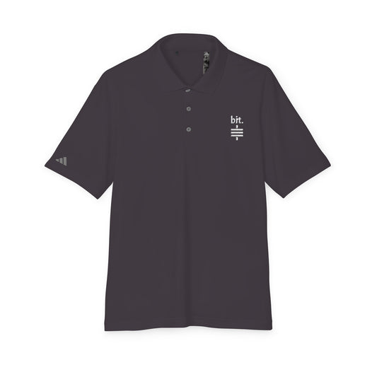 stay humble, stack sats adidas polo
