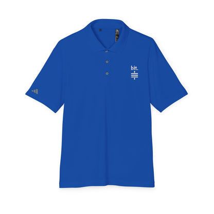 stay humble, stack sats adidas polo