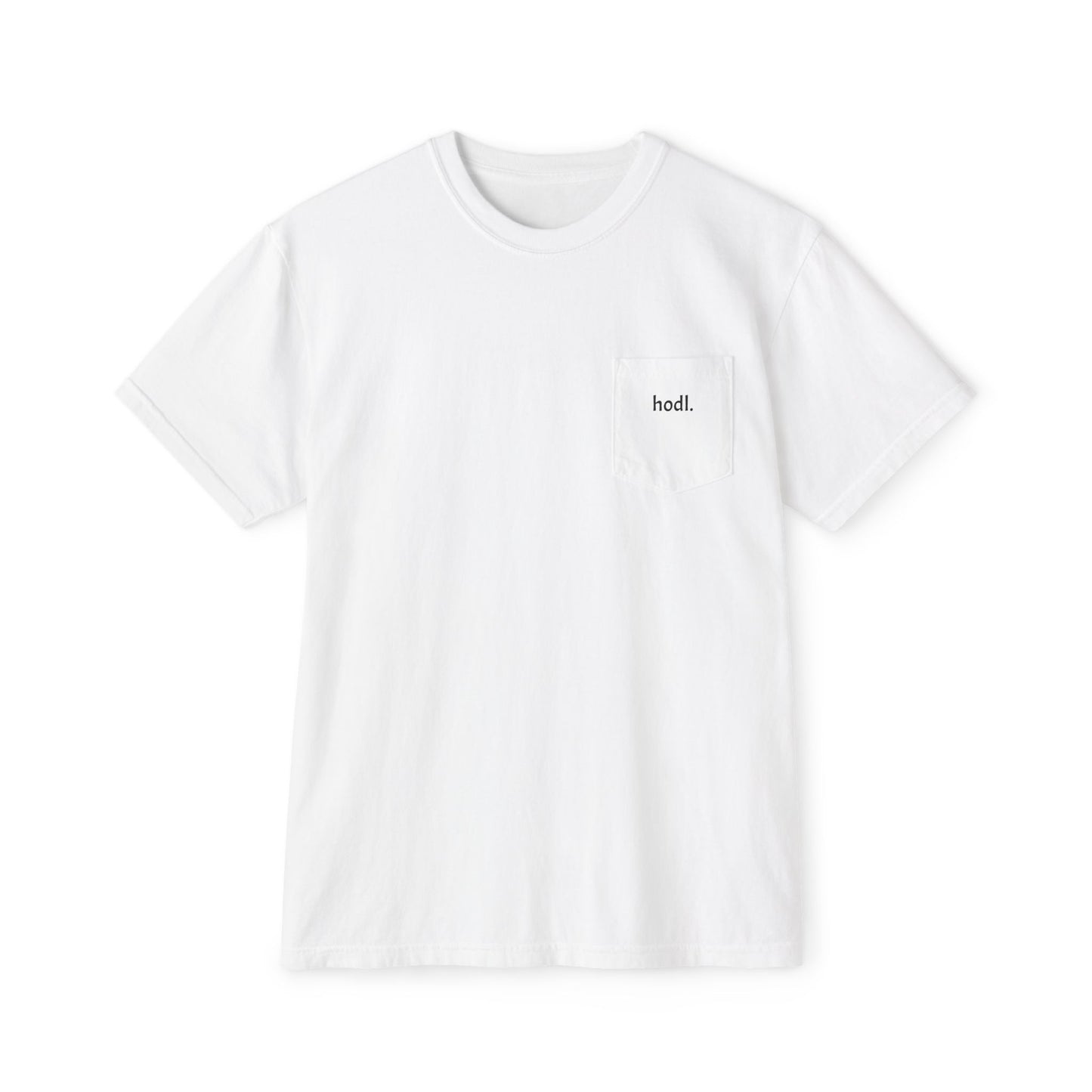 hodl. pocket t-shirt