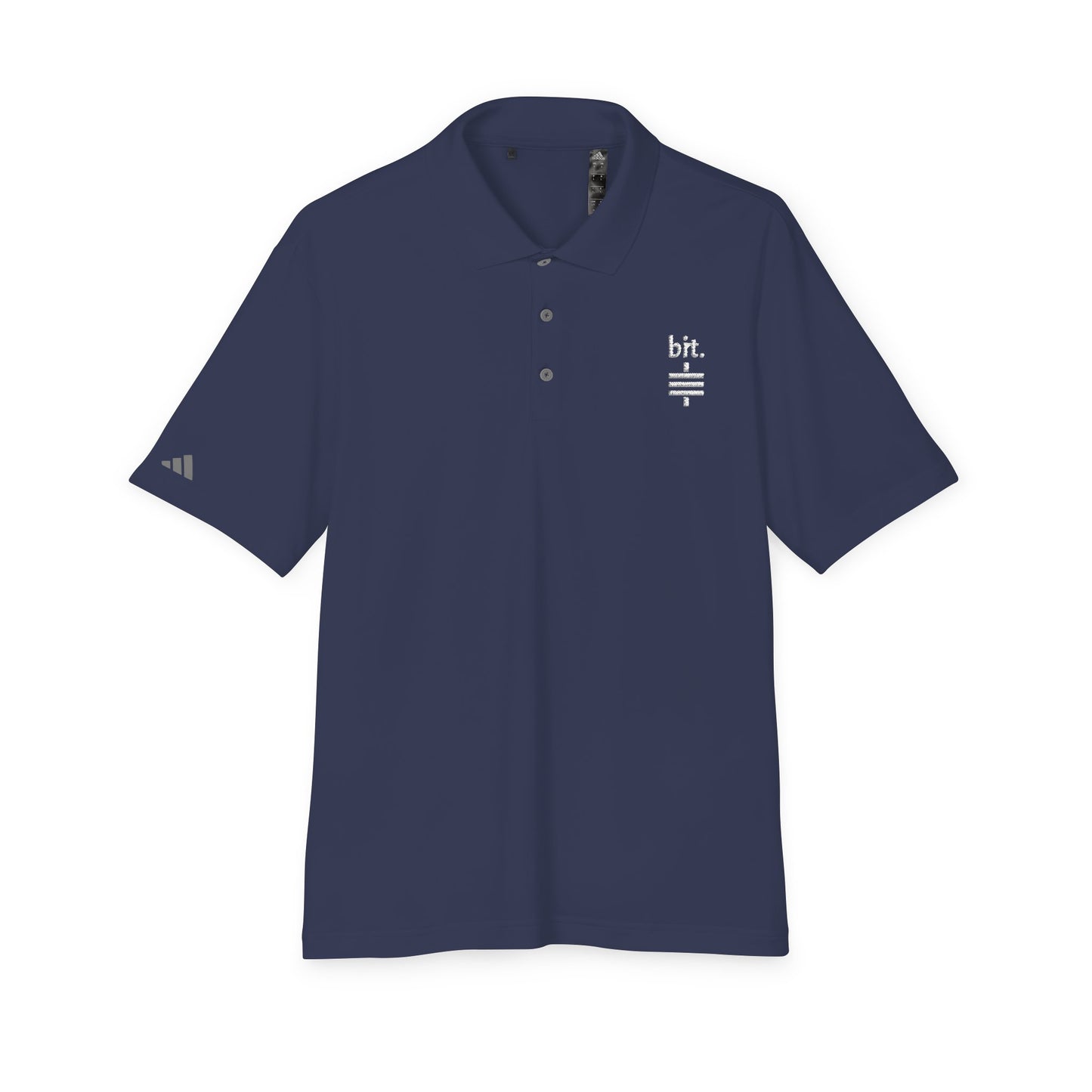 stay humble, stack sats adidas polo