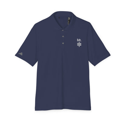 stay humble, stack sats adidas polo