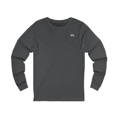 stay humble, stack sats. long sleeve t-shirt
