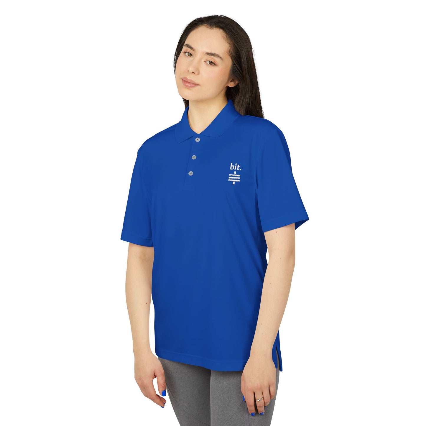 stay humble, stack sats adidas polo