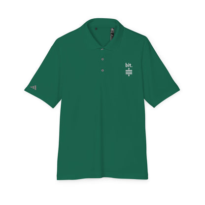 stay humble, stack sats adidas polo