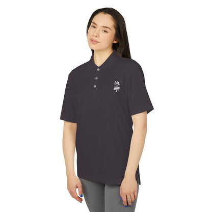 stay humble, stack sats adidas polo